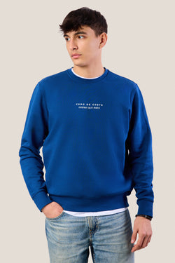 SUDADERA AZUL/BLANCO "BUEU"