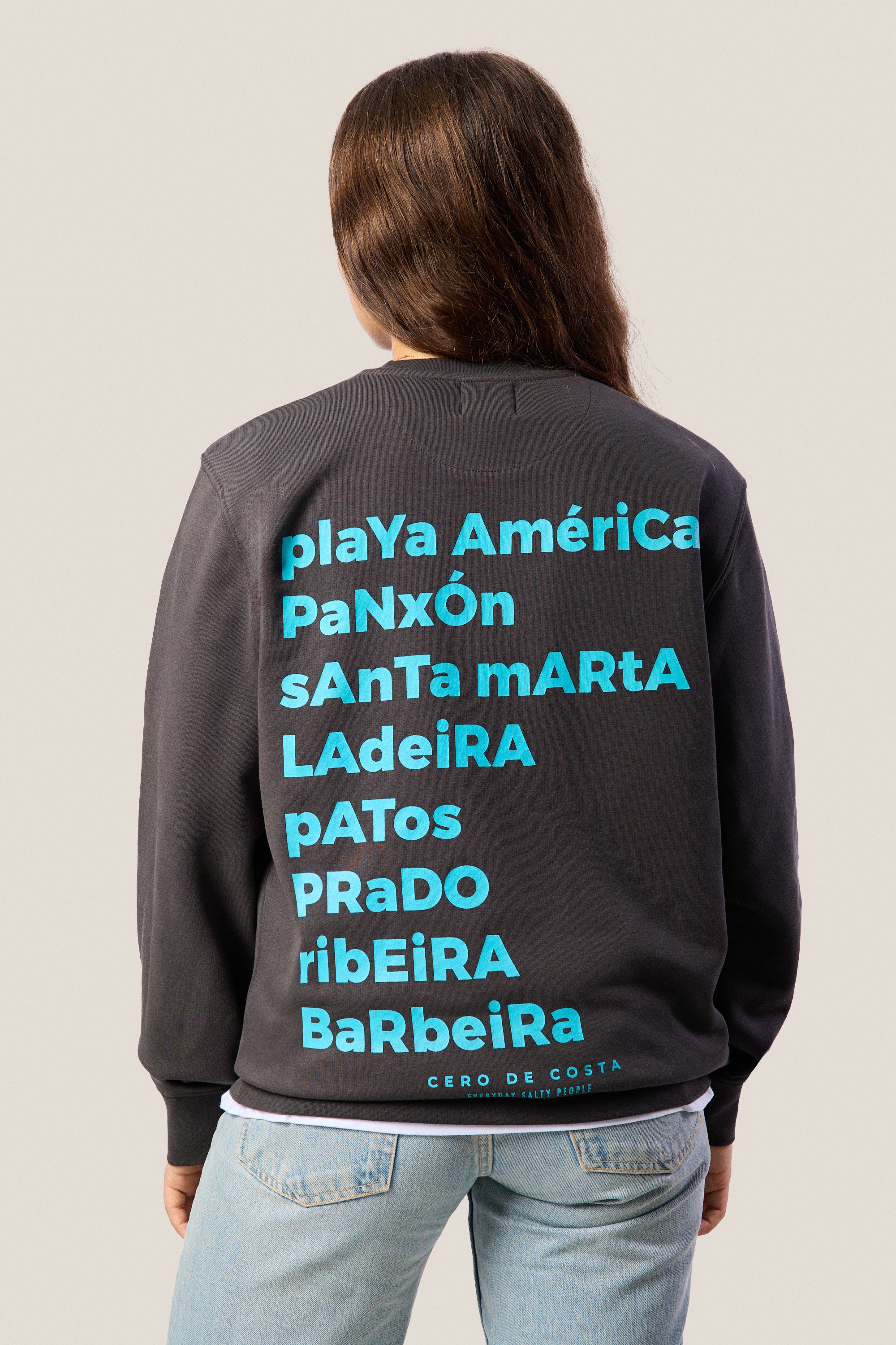 SUDADERA ANTRACITA/AZUL 