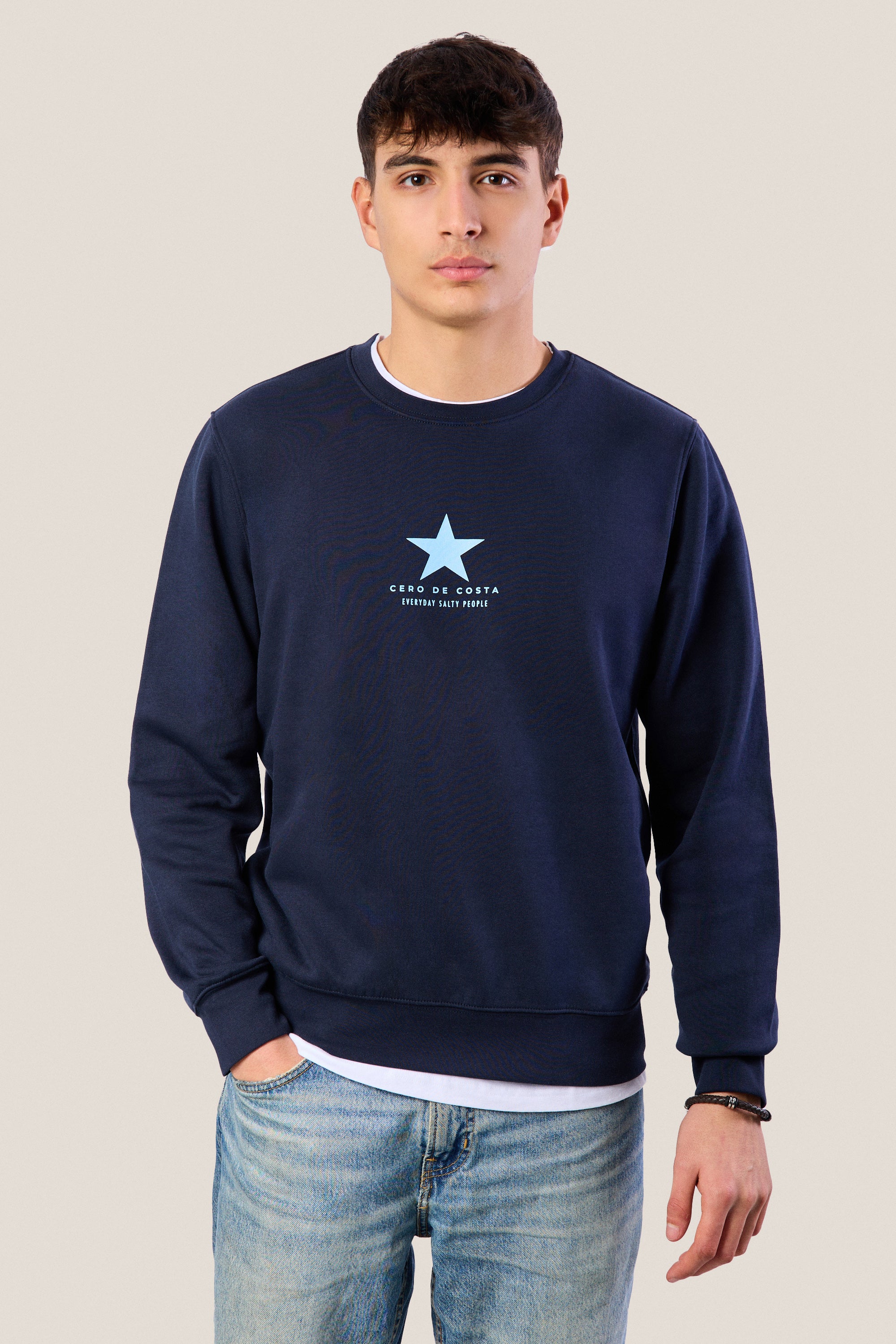 SUDADERA MARINO/AZUL 