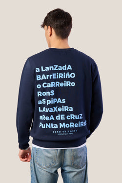 SUDADERA MARINO/AZUL "O GROVE ESTRELLA"