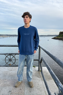 SUDADERA AZUL/CELESTE “CERO DE COSTA” SIN LETRAS