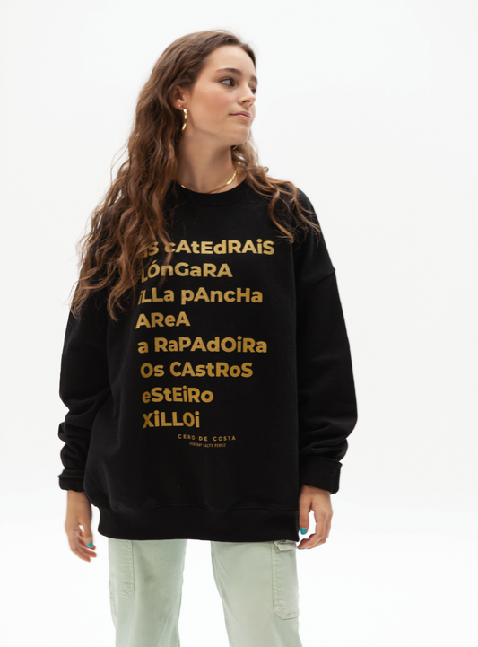 Sudaderas Y Camisetas Mujer, Sudadera Oversize Logo Gris Hielo