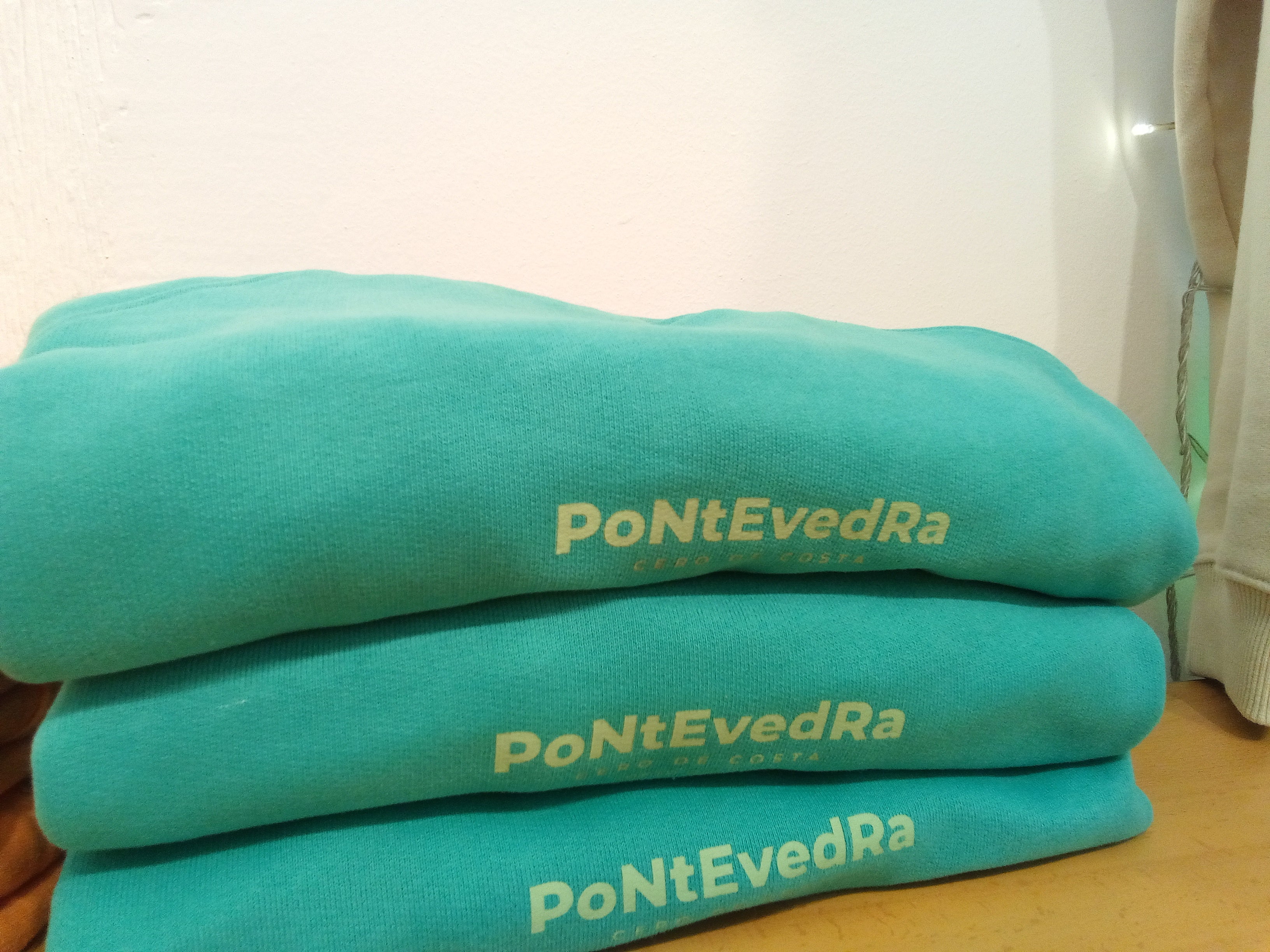 SUDADERA VERDE MENTA/VERDE "PONTEVEDRA"